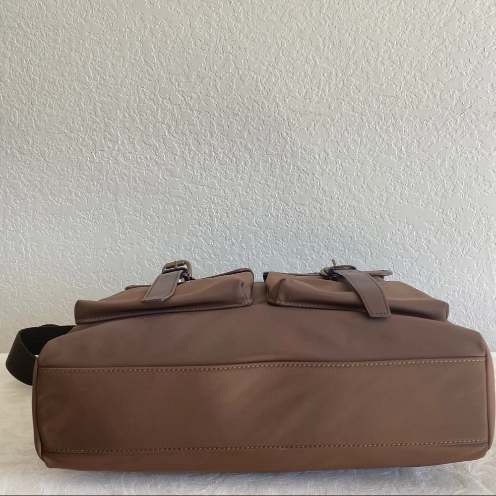 Burberry nylon leather